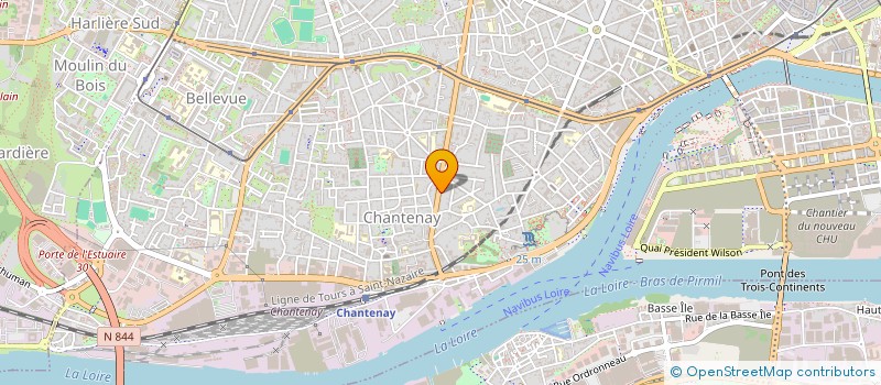 localisation de l'entreprise MADAME VIRGINIE RESCOURIO RODOLLE AUBERT à NANTES