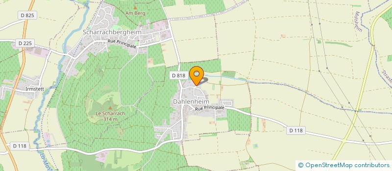 localisation de l'entreprise MADAME VIRGINIE REY  DAHLENHEIM