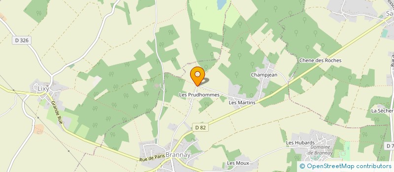 localisation de l'entreprise MADAME VIRGINIE RIEL à BRANNAY