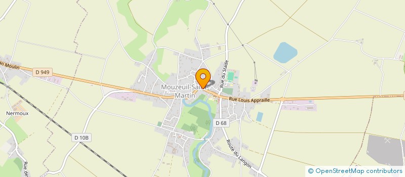 localisation de l'entreprise MADAME VIRGINIE RINGOT  MOUZEUIL-SAINT-MARTIN