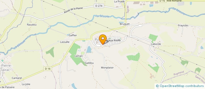 localisation de l'entreprise MADAME VIRGINIE ROCHE à PUYMIROL
