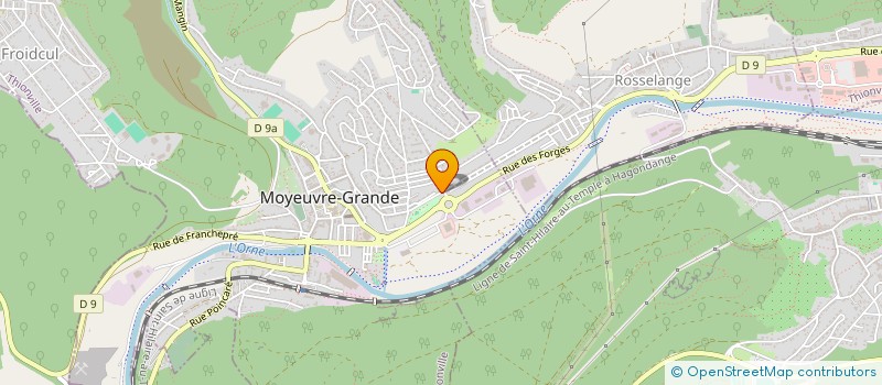 localisation de l'entreprise MADAME VIRGINIE ROEDER à MOYEUVRE-GRANDE
