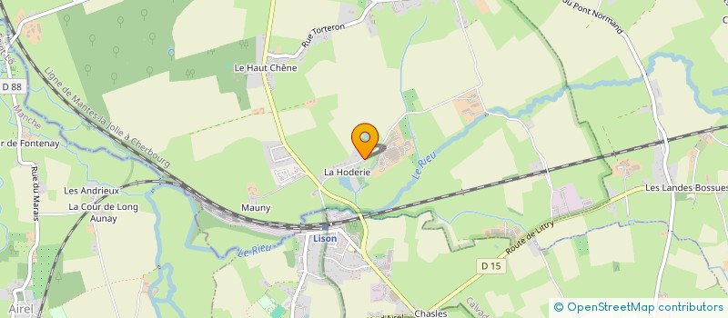 localisation de l'entreprise MADAME VIRGINIE ROETTA  LISON