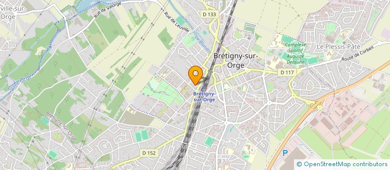 localisation de l'entreprise MADAME VIRGINIE ROGER à BRETIGNY-SUR-ORGE