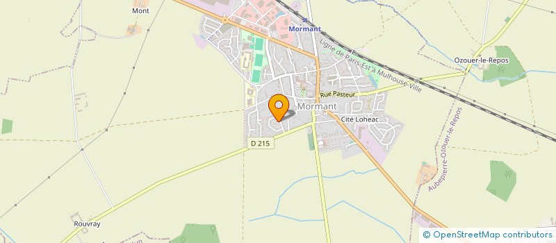 localisation de l'entreprise MADAME VIRGINIE ROGIER à AUBEPIERRE-OZOUER-LE-REPOS