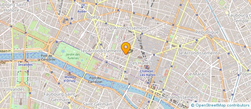 localisation de l'entreprise MADAME VIRGINIE ROQUEBERT à PARIS