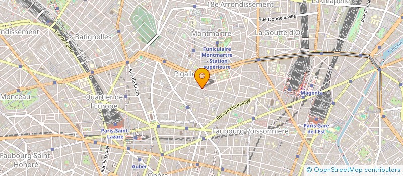 localisation de l'entreprise MADAME VIRGINIE ROSE LE GALL  PARIS