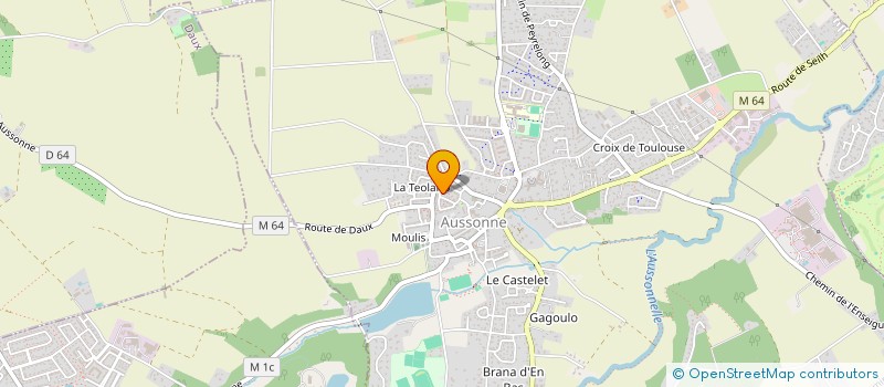 localisation de l'entreprise MADAME VIRGINIE ROUBY à AUSSONNE
