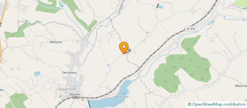 localisation de l'entreprise MADAME VIRGINIE ROUSSEL  BAJAMONT