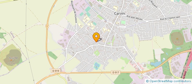 localisation de l'entreprise MADAME VIRGINIE ROUX à CARVIN