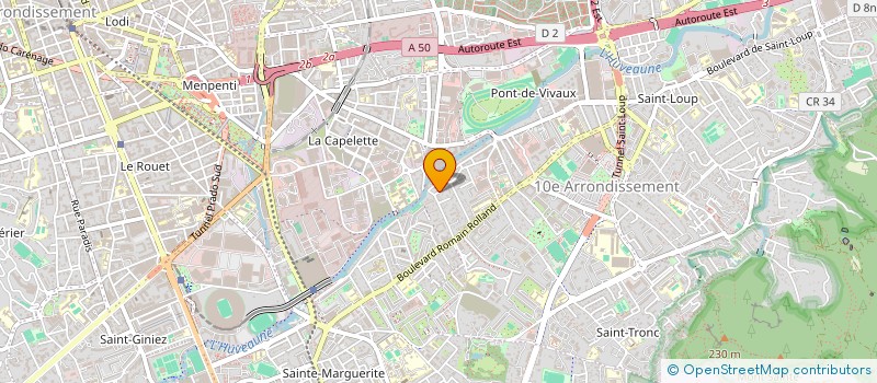 localisation de l'entreprise MADAME VIRGINIE ROY à MARSEILLE