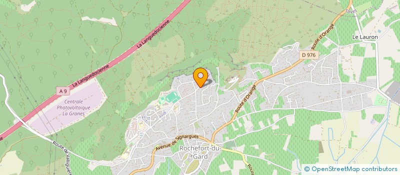 localisation de l'entreprise MADAME VIRGINIE ROY  ROCHEFORT-DU-GARD