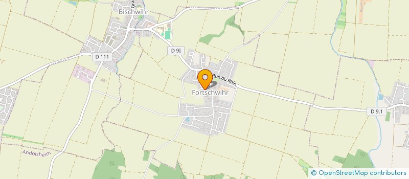 localisation de l'entreprise MADAME VIRGINIE RUDOLF  FORTSCHWIHR