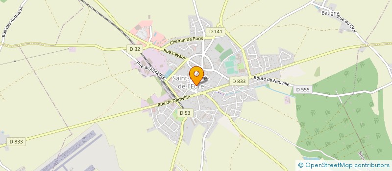 localisation de l'entreprise MADAME VIRGINIE RUELLO  SAINT-ANDRE-DE-L'EURE