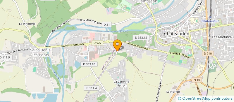 localisation de l'entreprise MADAME VIRGINIE RUFINO LATAS à SAINT-DENIS-LANNERAY