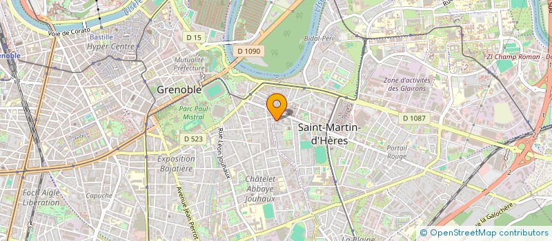 localisation de l'entreprise MADAME VIRGINIE SAEZ à SAINT-MARTIN-D'HERES