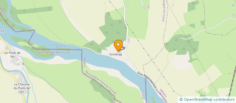 localisation de l'entreprise MADAME VIRGINIE SAGE  GERMIGNY-SUR-LOIRE