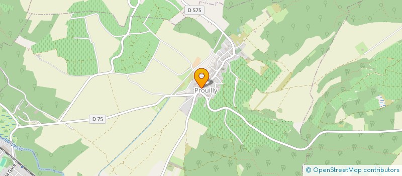 localisation de l'entreprise MADAME VIRGINIE SAILLARD  TRESLON