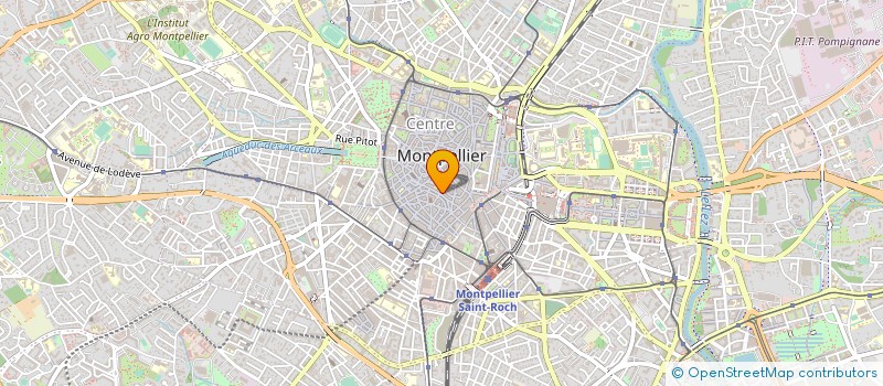 localisation de l'entreprise MADAME VIRGINIE SAINSARD à MONTPELLIER