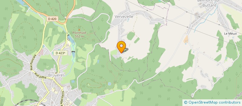 localisation de l'entreprise MADAME VIRGINIE SALQUEBRE  BRUYERES