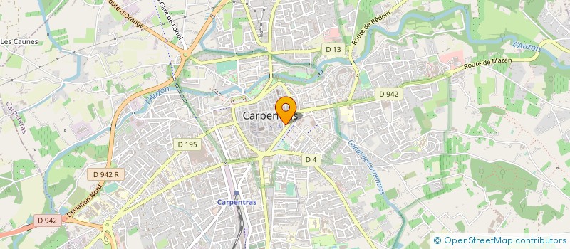 localisation de l'entreprise MADAME VIRGINIE SAMADET à CARPENTRAS