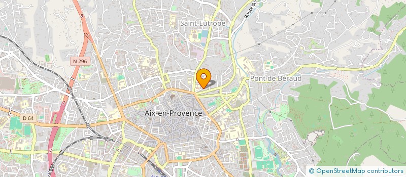 localisation de l'entreprise MADAME VIRGINIE SANVERS  AIX-EN-PROVENCE