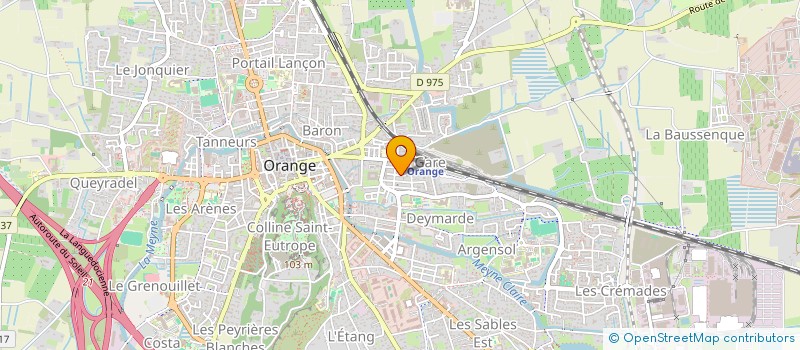 localisation de l'entreprise MADAME VIRGINIE SARANTIS  SAINT-LAURENT-DES-ARBRES