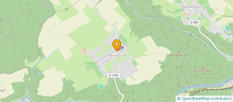 localisation de l'entreprise MADAME VIRGINIE SCHAEFER  HENRIDORFF