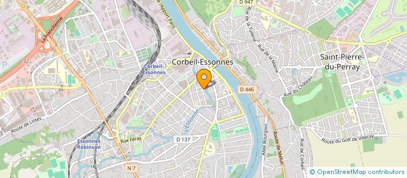 localisation de l'entreprise MADAME VIRGINIE SCHMIDLE à CORBEIL-ESSONNES