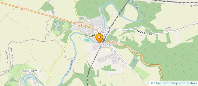 localisation de l'entreprise MADAME VIRGINIE SCHNEPPE  THIAUCOURT-REGNIEVILLE