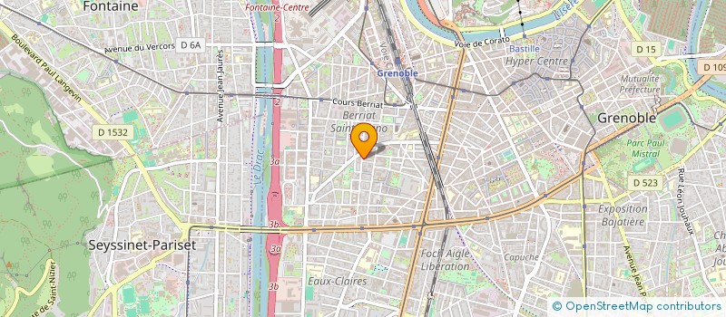 localisation de l'entreprise MADAME VIRGINIE SCOLAN à GRENOBLE