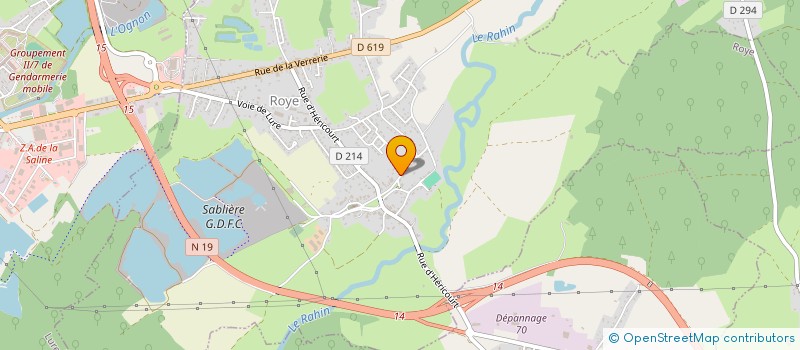 localisation de l'entreprise MADAME VIRGINIE SCOTTE  LYOFFANS