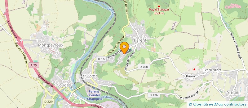 localisation de l'entreprise MADAME VIRGINIE SEBASTIEN  PARENT