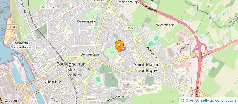 localisation de l'entreprise MADAME VIRGINIE SEGARD à SAINT-MARTIN-BOULOGNE