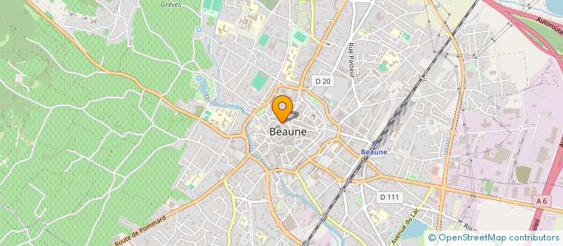 localisation de l'entreprise MADAME VIRGINIE SEGAUT à BEAUNE