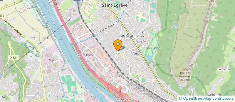 localisation de l'entreprise MADAME VIRGINIE SEGUINEAU à SAINT-EGREVE