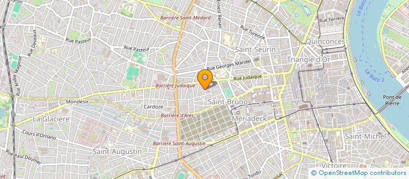 localisation de l'entreprise MADAME VIRGINIE SEITER  BORDEAUX