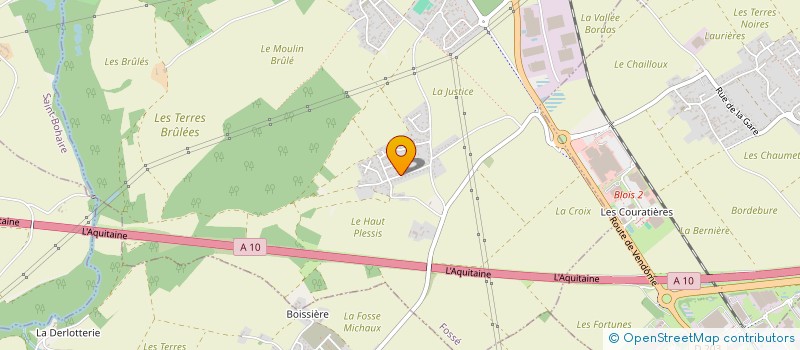 localisation de l'entreprise MADAME VIRGINIE SELLIER  FOSSE