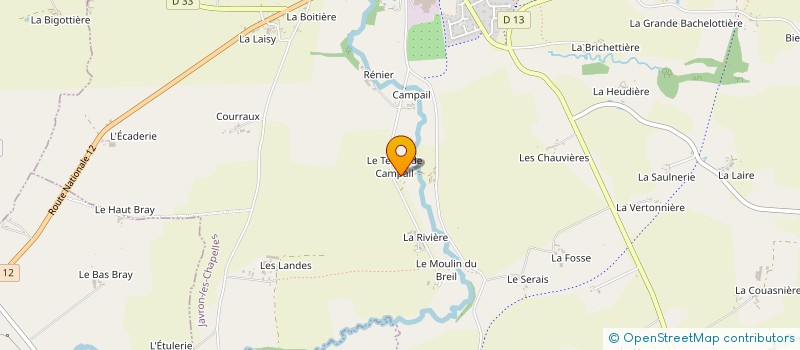 localisation de l'entreprise MADAME VIRGINIE SEMENENKO  BLANDOUET-SAINT JEAN