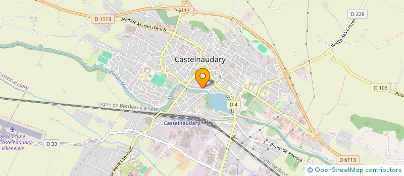 localisation de l'entreprise MADAME VIRGINIE SENECAL à CASTELNAUDARY