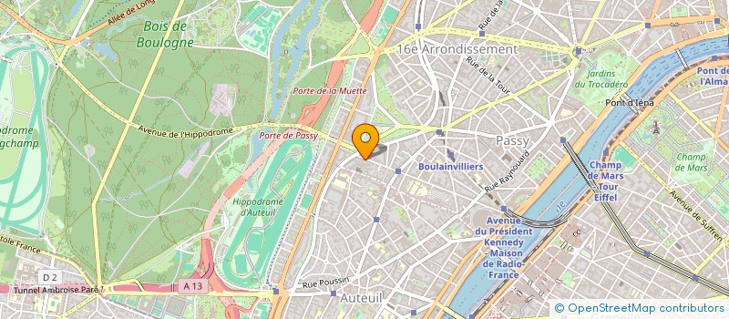 localisation de l'entreprise MADAME VIRGINIE SERGENT  PARIS