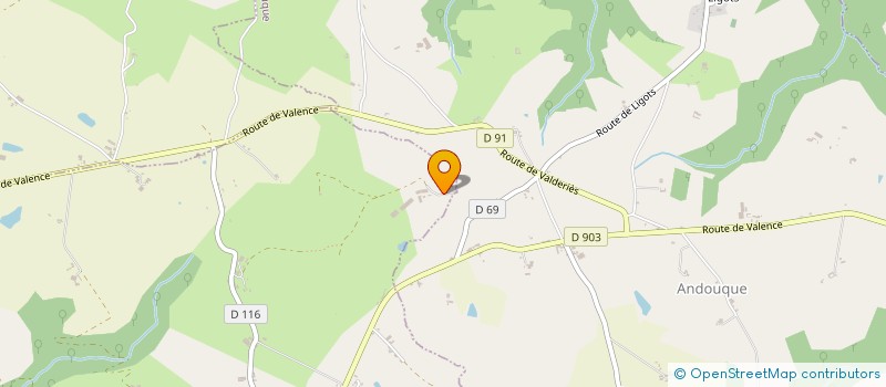 localisation de l'entreprise MADAME VIRGINIE SERIN  SAUSSENAC