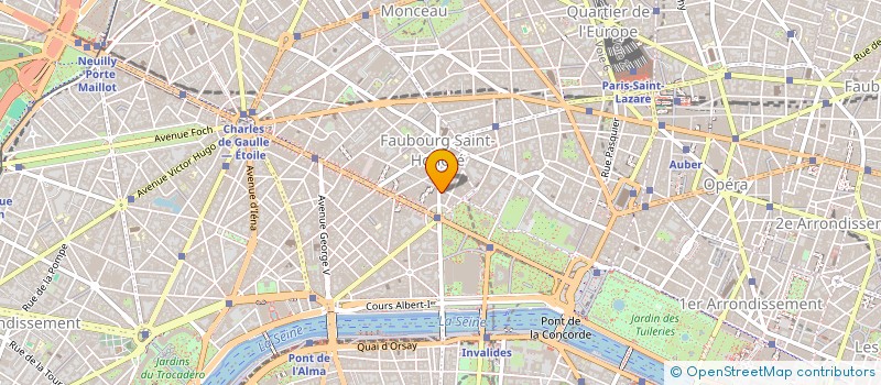 localisation de l'entreprise MADAME VIRGINIE SERPEAU  PARIS