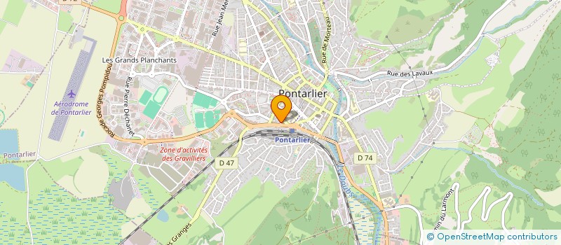 localisation de l'entreprise MADAME VIRGINIE SIMARD à PONTARLIER