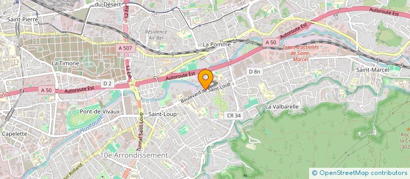 localisation de l'entreprise MADAME VIRGINIE SIMOND à MARSEILLE