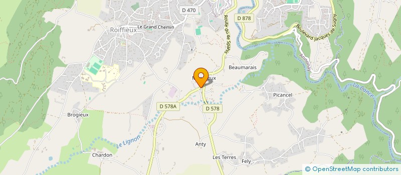 localisation de l'entreprise MADAME VIRGINIE SMOLORZ  ROIFFIEUX