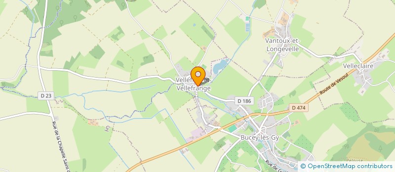 localisation de l'entreprise MADAME VIRGINIE SOCIE  VELLEFREY-ET-VELLEFRANGE