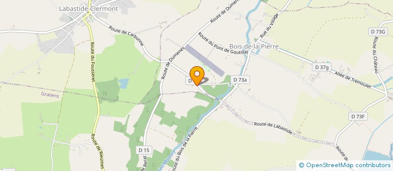 localisation de l'entreprise MADAME VIRGINIE SOLA  BOIS-DE-LA-PIERRE