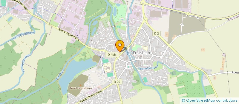 localisation de l'entreprise MADAME VIRGINIE SOMMEREISEN  UNGERSHEIM