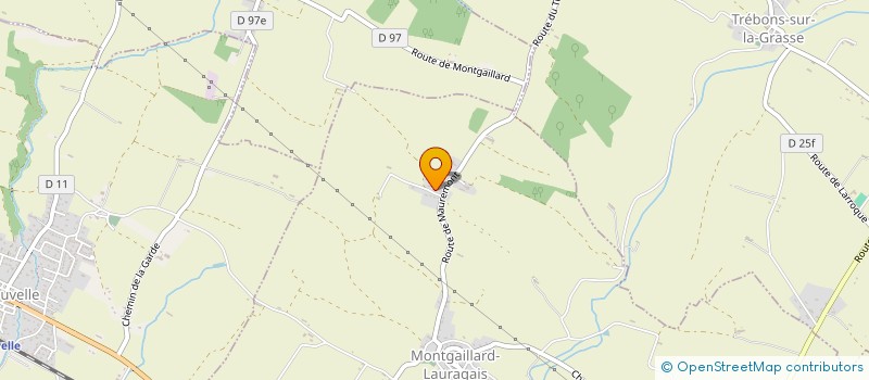 localisation de l'entreprise MADAME VIRGINIE SOUAL  REVEL